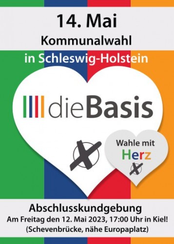 abschlusskundgebung 12.05. kiel diebasis kommunalwahl schleswig-holstein